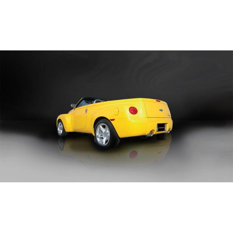 Corsa 2005-2006 Chevrolet SSR 5.3L V8 Polished Sport Cat-Back Exhaust-SR1 Performance