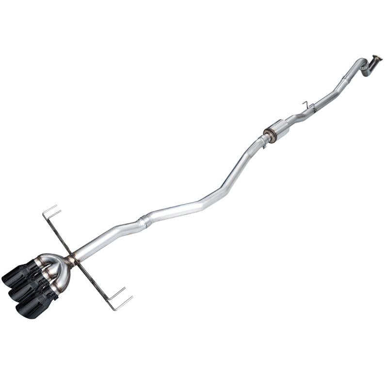 AWE Tuning 2024 Acura Integra Type S DE5 FWD Track Edition Exhaust w/ Triple Diamond Black Tips-SR1 Performance