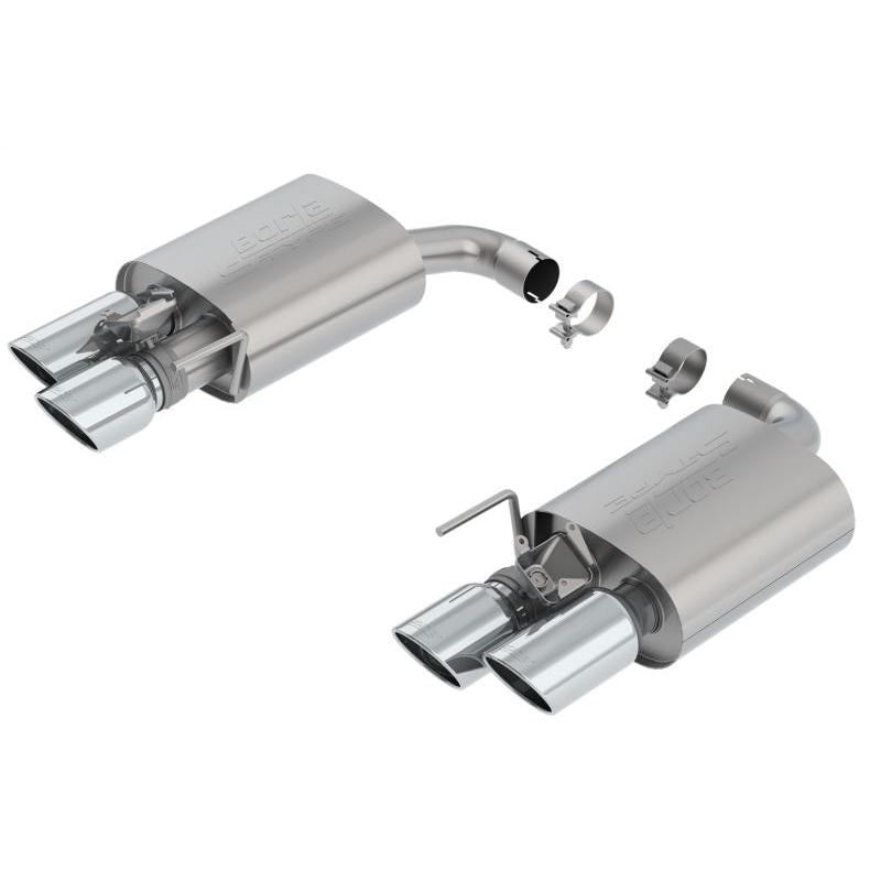 Borla 2018 Ford Mustang GT 5.0L AT/MT 2.5in S-Type Exhaust w/ Valves (Rear Section Only)-SR1 Performance