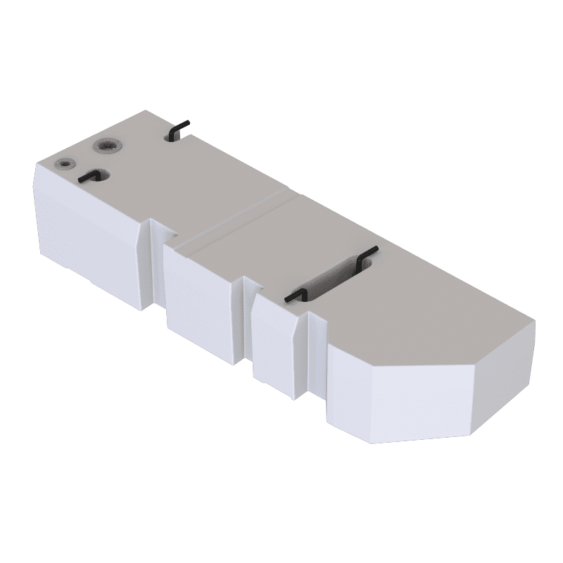 22 Gallon Drivers Side Undercarriage Fresh/Grey Water Tank for 2015-2025 Ford Transit 148" & 148" EXT