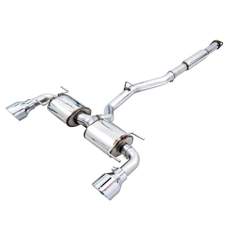 AWE Subaru BRZ/ Toyota GR86/ Toyota 86 Touring Edition Cat-Back Exhaust- Chrome Silver Tips-SR1 Performance