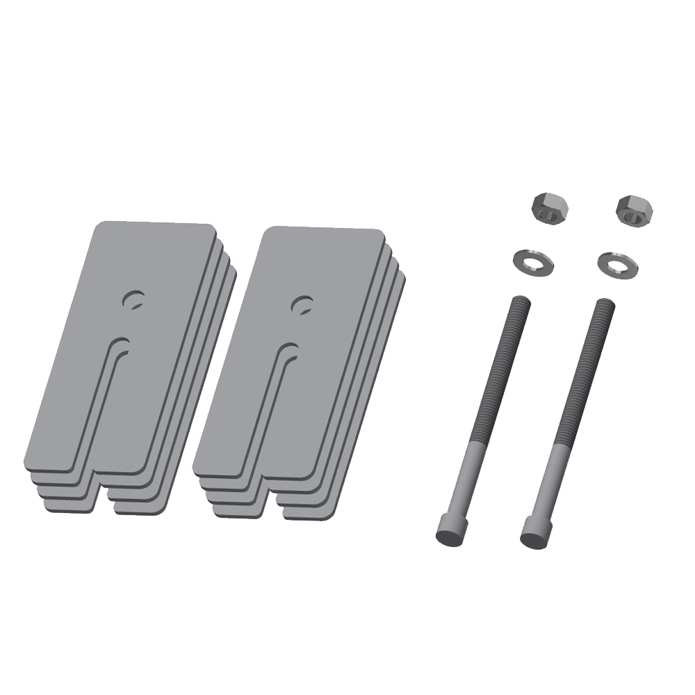 Set of an S&B Leaf Spring Shim Kit, 8 Qty 1/8" Shims