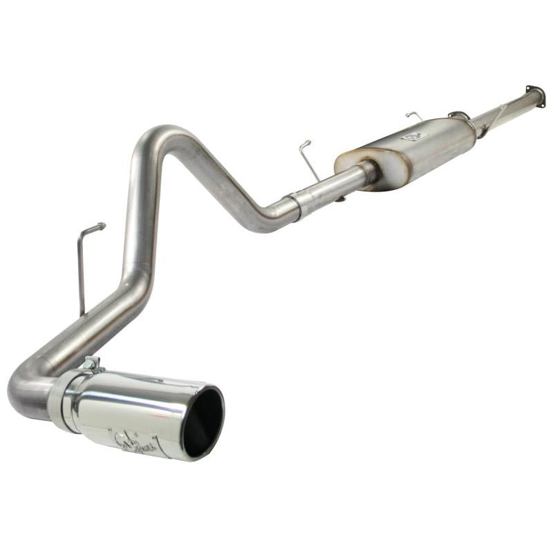 aFe MACHForce XP Exhausts Cat-Back SS-409 EXH CB Toyota Tundra 10-11 V8-5.7L 145.7 WB (pol tip)-SR1 Performance