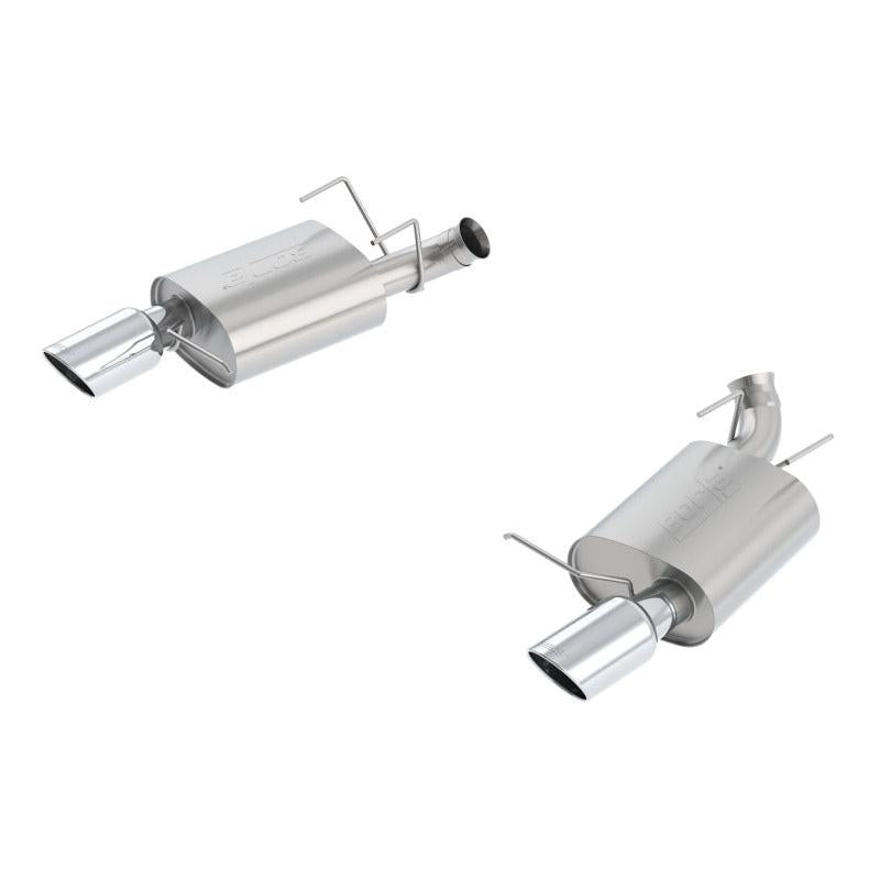 Borla 13-14 Mustang GT/Boss 302 5.0L V8 RWD Single Split Rr Exit S-Type Exhaust (rear section only)-SR1 Performance