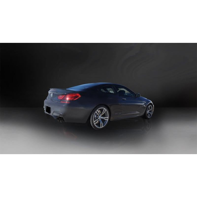 Corsa 2012-2017 BMW M6 F12 / F13 / F06 Black Sport Axle-Back Exhaust-SR1 Performance