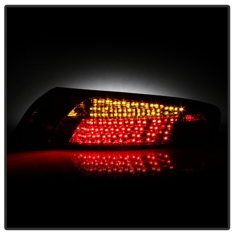 Xtune Porsche 911 996 ( Non 4S. Turbo. GT3 ) 99-04 LED Tail Lights Red Clear ALT-ON-P99699-LED-RC-SR1 Performance