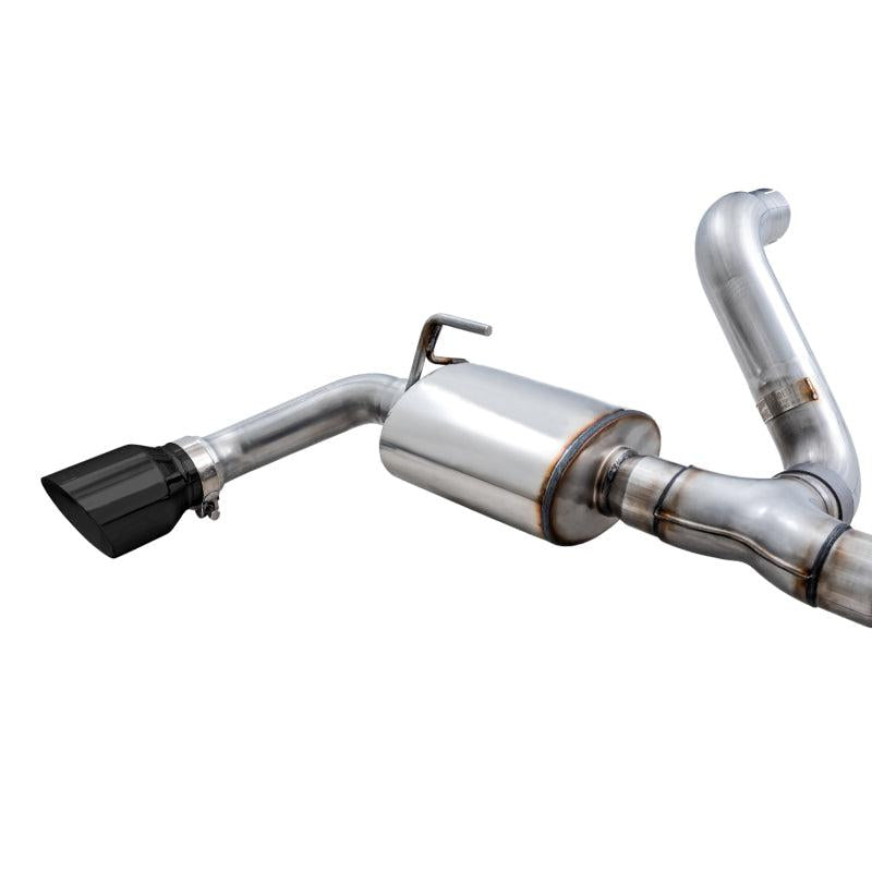 AWE Tuning 2018+ Jeep Wrangler JL/JLU Tread Edition Axle-Back Dual Exhaust - Diamond Black Tips-SR1 Performance