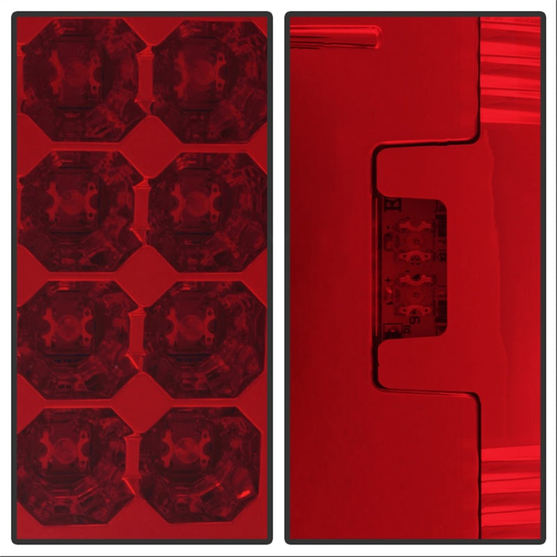 Spyder Ford F150 side 97-03/F250/350 Duty 99-07 LED Tail Lights Red Clear ALT-YD-FF15097-LED-RC-SR1 Performance