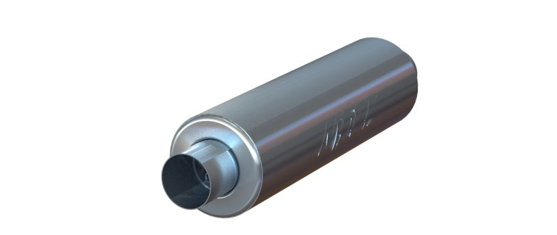 MBRP Universal 3in ID Inlet/Outlet 26in Single Chambered Muffler Aluminum (NO DROPSHIP)-SR1 Performance