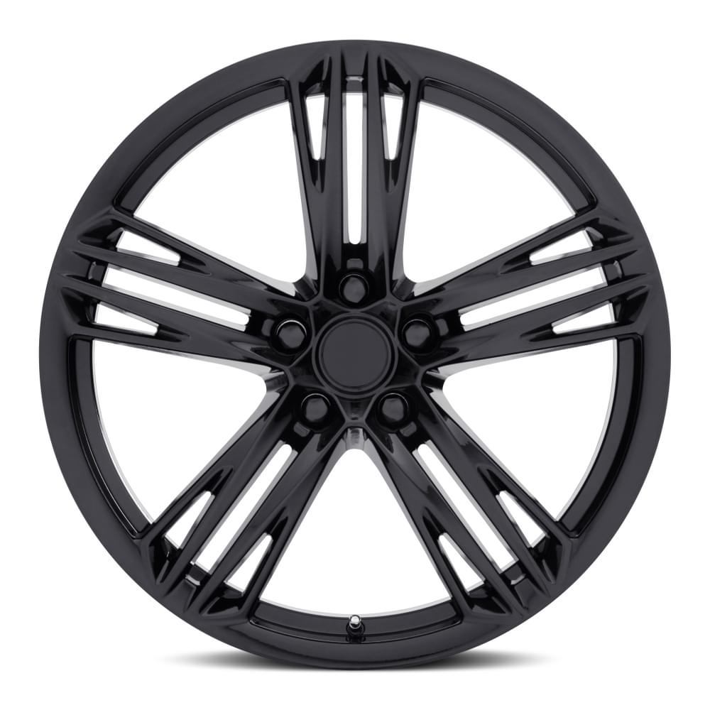 FR 35F – CAMARO ZL1 1LE FLOW FORM REPLICA WHEELS-Gloss Black 20x11 5x120 + 43 HB 66.9