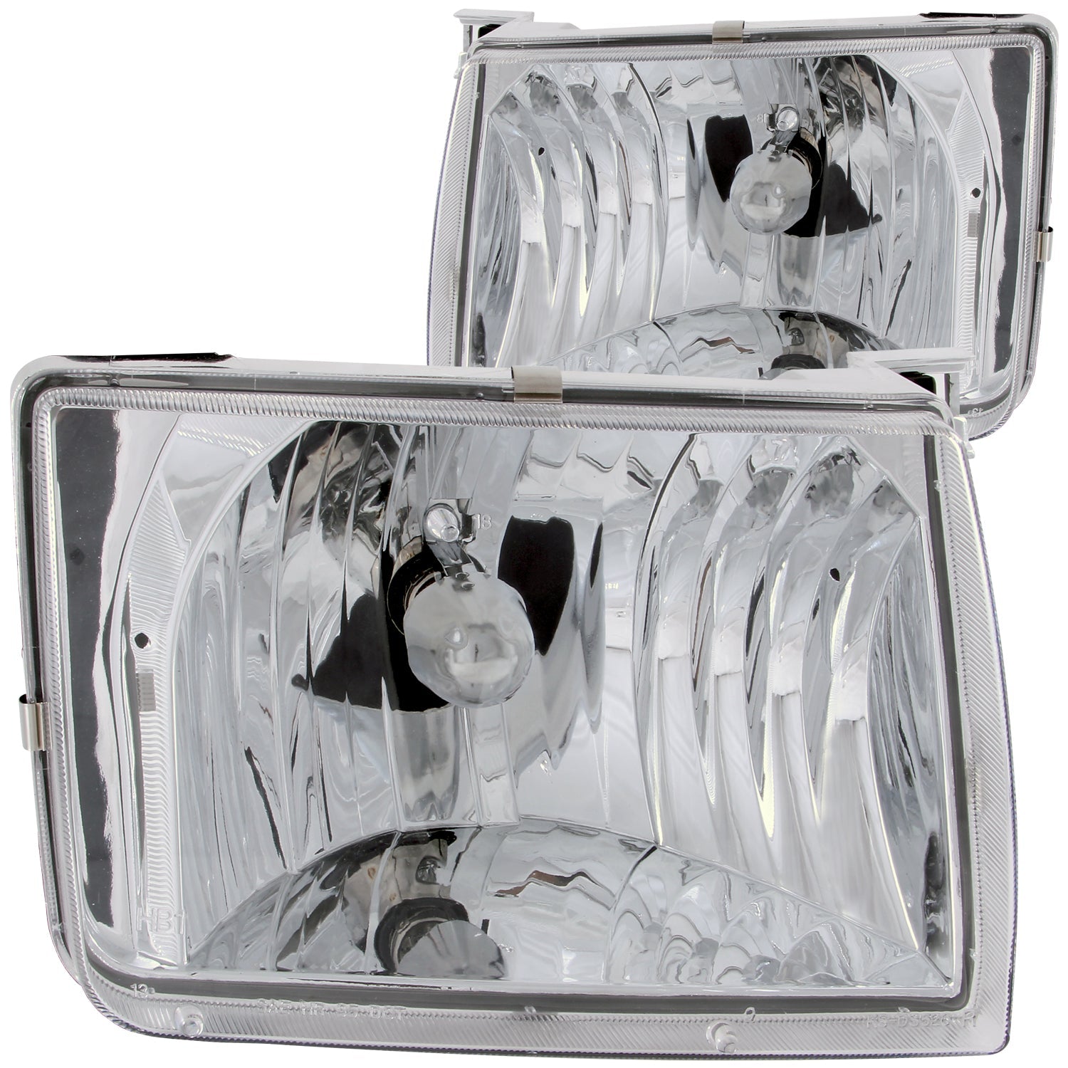 NISSAN FRONTIER 98-00 / XTERRA 00-01 CRYSTAL HEADLIGHTS CHROME
