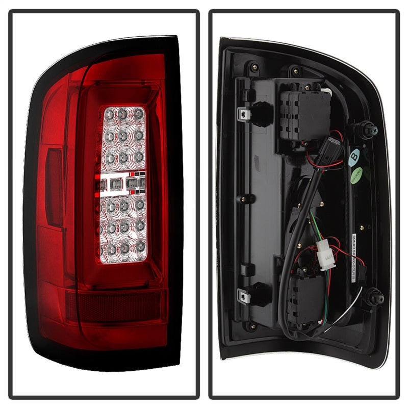 Spyder Chevy Colorado 2015-2017 Light Bar LED Tail Lights - Red Clear ALT-YD-CCO15-LED-RC-SR1 Performance