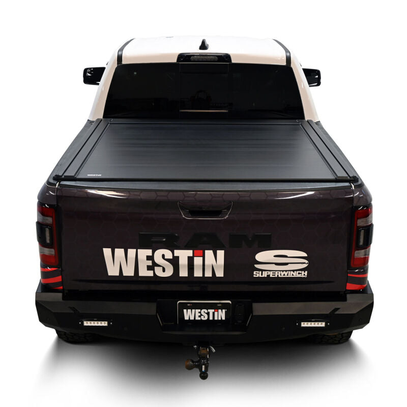 Westin 19-26 RAM 1500 New Body 5ft 7in (67in) Bed Electric Retractable Tonneau Cover - Black