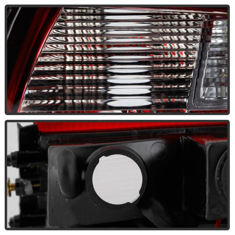 Xtune Porsche 911 996 ( Non 4S. Turbo. GT3 ) 99-04 LED Tail Lights Red Clear ALT-ON-P99699-LED-RC-SR1 Performance