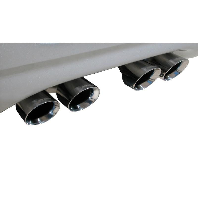 Corsa 1997-2004 Chevrolet Corvette C5 Z06 5.7L V8 Polished Sport Axle-Back Exhaust-SR1 Performance