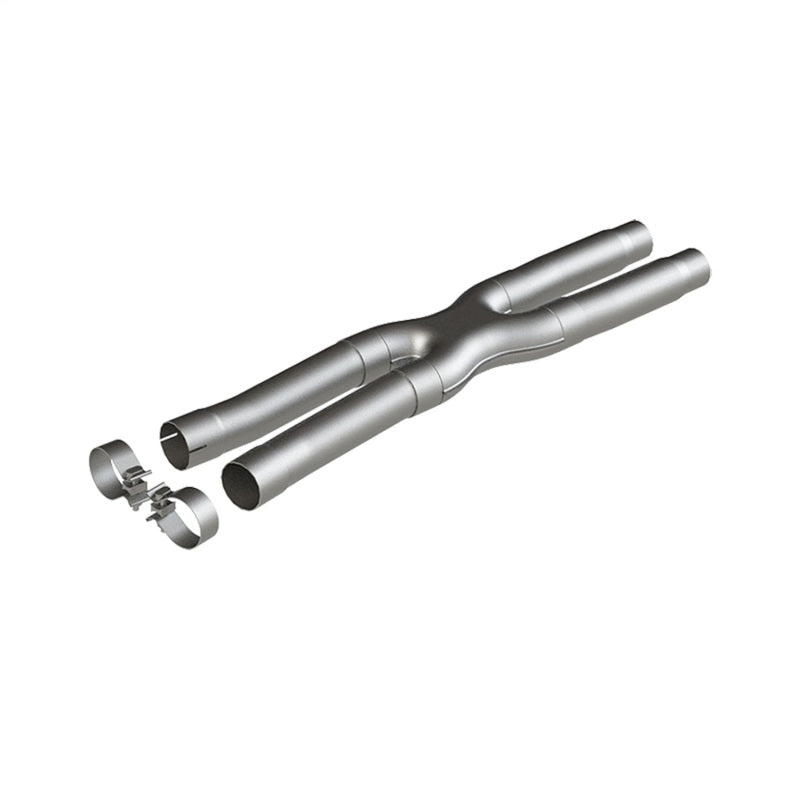 MBRP 15-19 Ford Mustang GT 2.5in Resonator Delete X-Pipe - AL-SR1 Performance