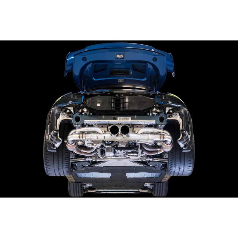 AWE Tuning Porsche 991 GT3 / RS SwitchPath Exhaust - Chrome Silver Tips-SR1 Performance