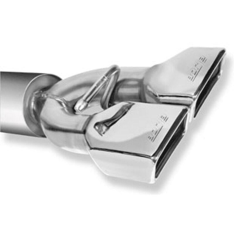 Borla 11-14 Dodge Challenger 3.6L AT/MT RWD 2Dr Single Split Rear Exit Rectangle Tip Catback Exhaust-SR1 Performance