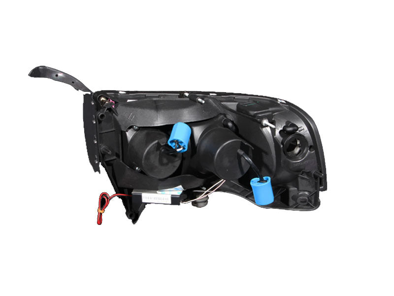 ANZO 1994-2001 Dodge Ram Projector Headlights w/ Halo Chrome-SR1 Performance