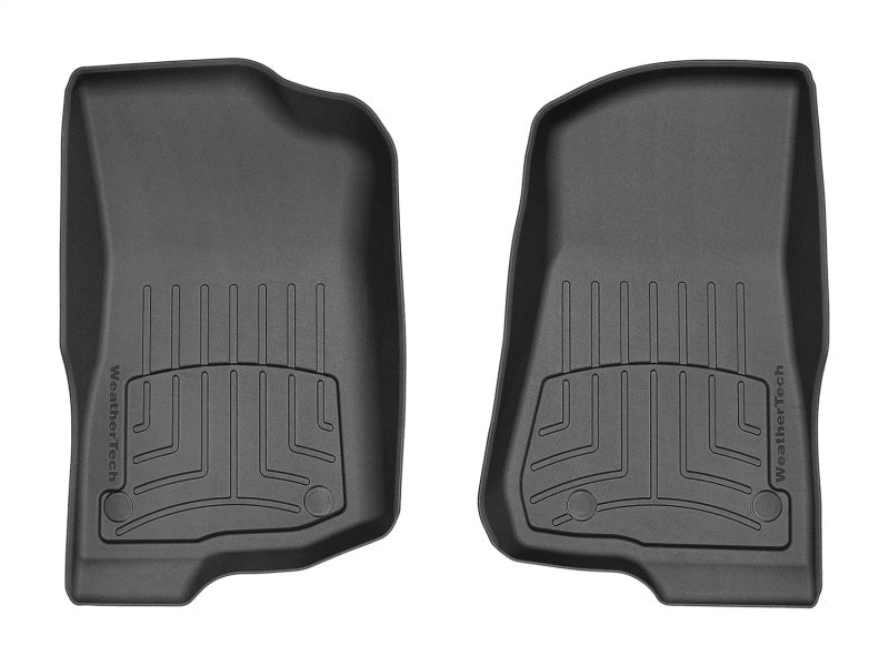 WeatherTech Part 4413131IM Front FloorLiner HP for 2018-2019 Jeep Wrangler and Gladiator – Black