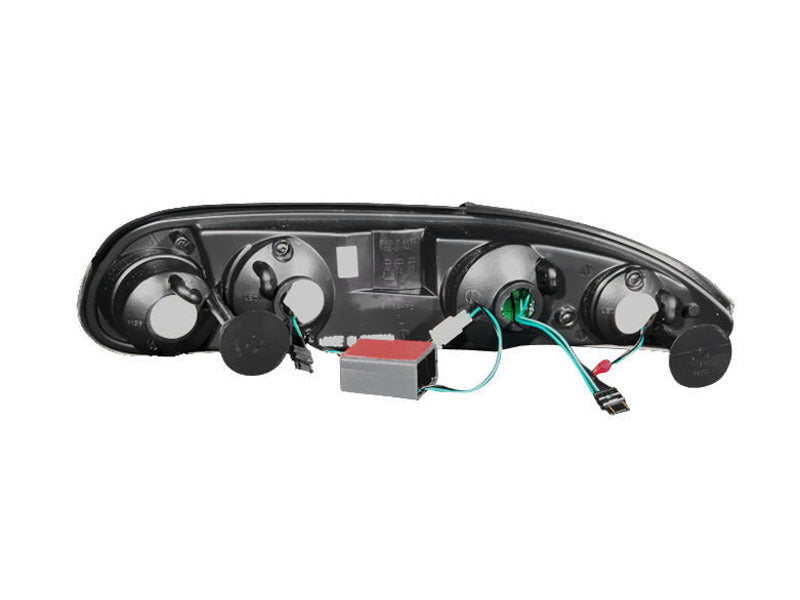 ANZO 1993-2002 Chevrolet Camaro LED Taillights Black-SR1 Performance