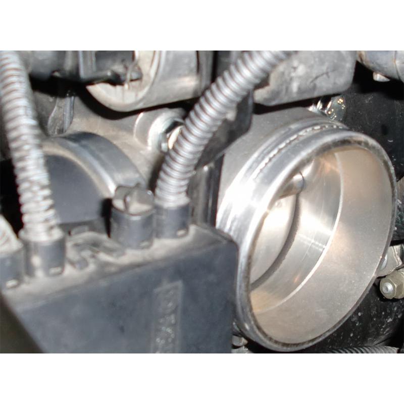 aFe Silver Bullet Throttle Body Spacers TBS BMW 325i (E46) 01-06 L6-2.5L-SR1 Performance