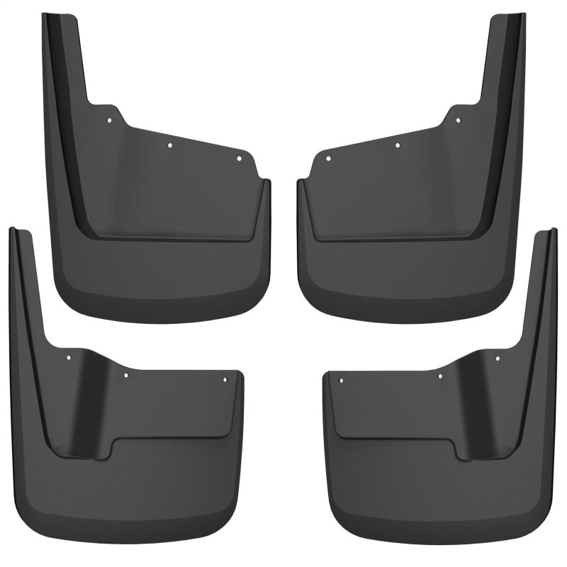 Husky Liners 20-23 GMC Sierra 2500/3500 HD (Excl. Dually) Front & Rear Mud Guards - Black-SR1 Performance