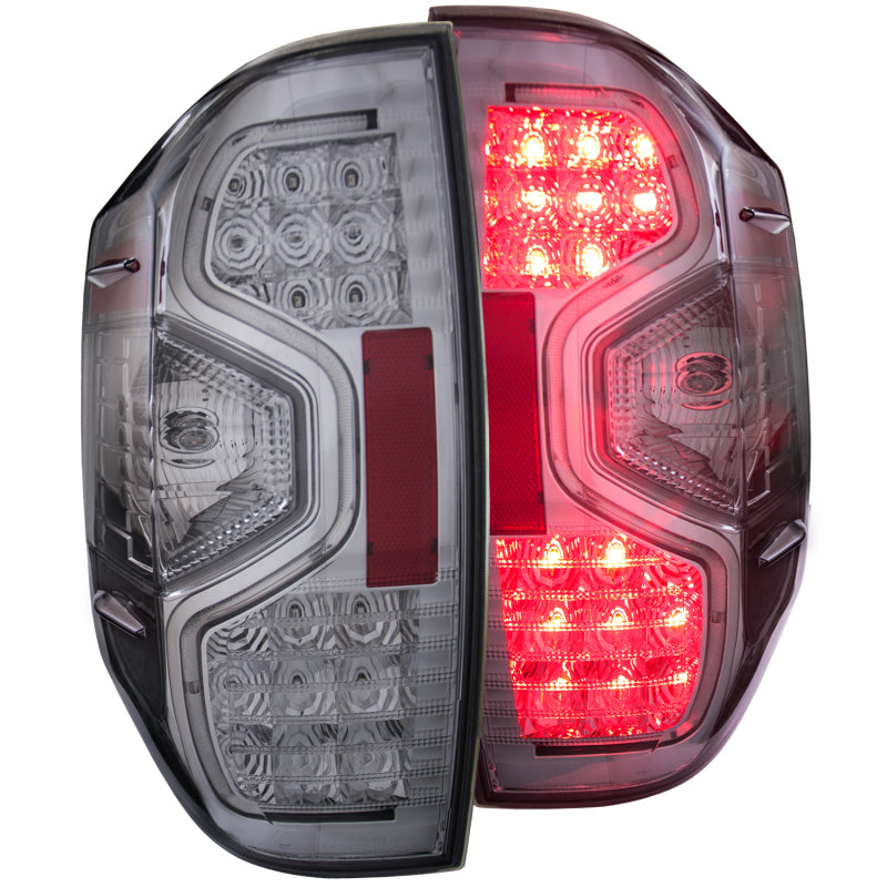 ANZO 2014-2015 Toyota Tundra LED Taillights Chrome-SR1 Performance