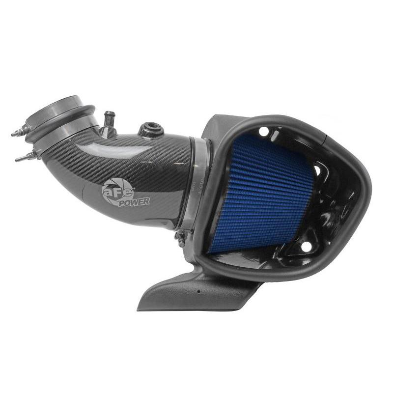 aFe 12-21 Jeep Grand Cherokee 6.4L Track Series Carbon Fiber Cold Air Intake System w/Pro 5R Filter-SR1 Performance