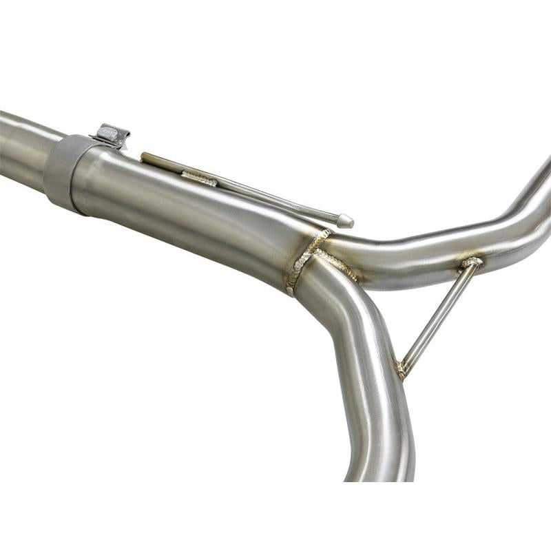 aFe Takeda Exhaust 304SS Dual Cat-Back w/ Black Tips 13-17 Honda Accord LX/EX/EX-L Sedan L4 2.4L-SR1 Performance