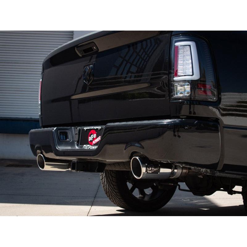 aFe 09-18 Ram 1500 V8 5.7L Hemi Gemini XV 3in 304 SS Cat-Back Exhaust w/ Polished Tips-SR1 Performance