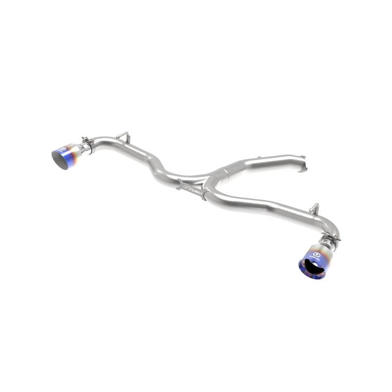 aFe Takeda 3-2.5in 304SS Axle-Back Exh Sys w/Blue Flame Tip 2018 Hyundai Elantra GT Sport I4-1.6L(t)-SR1 Performance