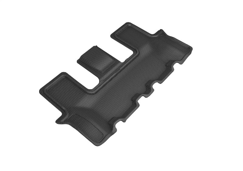 3D MAXpider 2021 Kia Sorento 7-Seat Kagu 3rd Row Floormats - Black-SR1 Performance