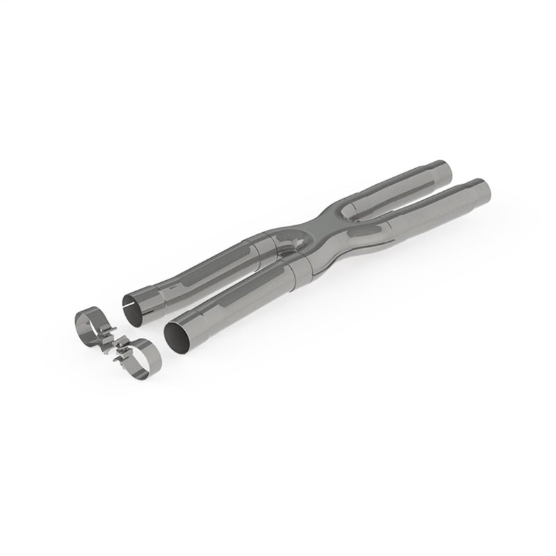 MBRP 15-19 Ford Mustang GT 2.5in Resonator Delete X-Pipe - T409-SR1 Performance