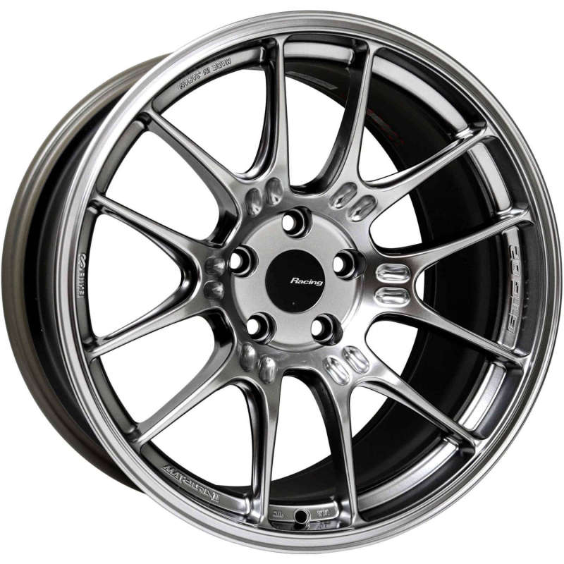 Enkei GTC02 18x8.5 5x120 35mm Offset 72.5mm Bore Hyper Silver Wheel-SR1 Performance