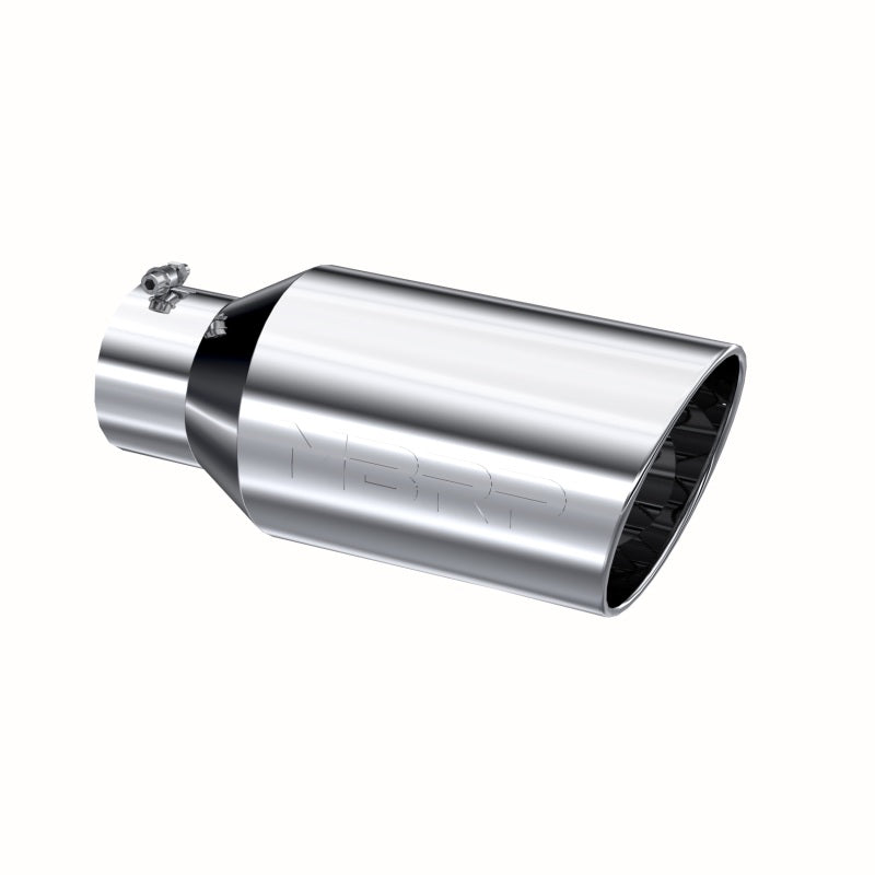 MBRP Universal Tip 8in OD Rolled End 5in Inlet 18in Length T304-SR1 Performance