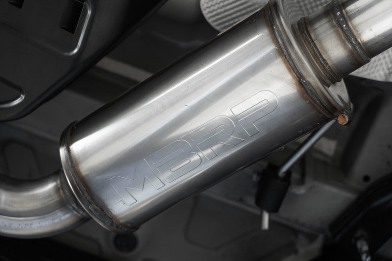 MBRP 22-23 Hyundai Elantra N 2.0L Turbo T304 5in OD CF Tips Dual Outlet 3in Cat Back Exhaust-SR1 Performance