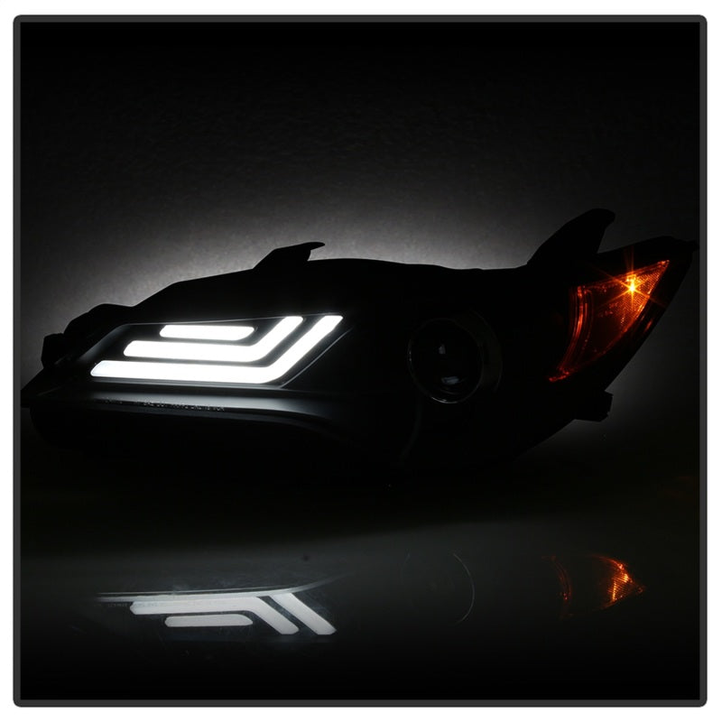Spyder 15-17 Toyota Camry Projector Headlights - Black (PRO-YD-TCAM15-LB-BK)-SR1 Performance