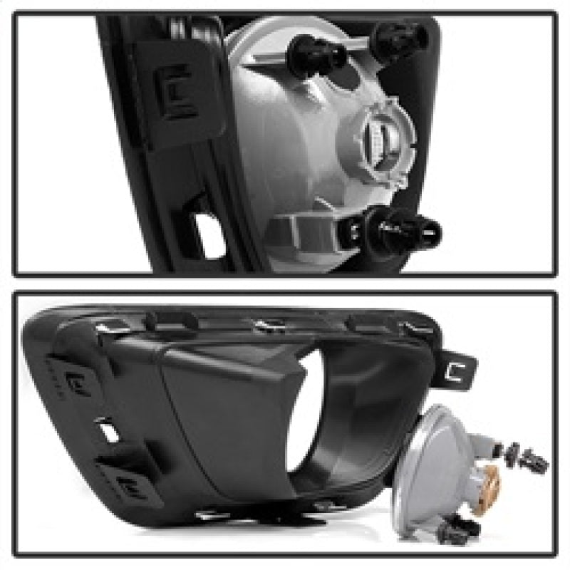 Spyder Chevy Colorado 2015-2017 OEM Fog Lights w/switch - Clear FL-CCOL15-C-SR1 Performance