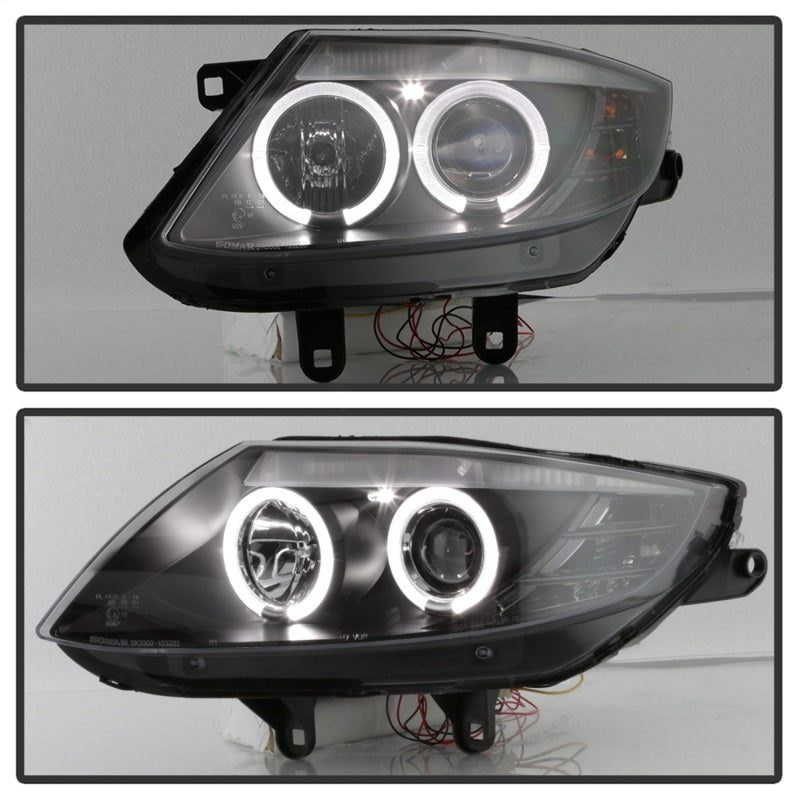 Spyder BMW Z4 03-08 Projector Headlights Xenon/HID Model Only - LED Halo Black PRO-YD-BMWZ403-HID-BK-SR1 Performance