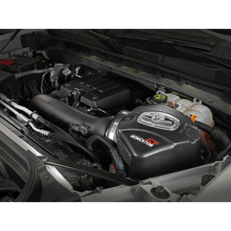 aFe Momentum GT Pro DRY S Cold Air Intake System 19-20 GM Silverado/Sierra 1500 2.7L 4 CYL-SR1 Performance
