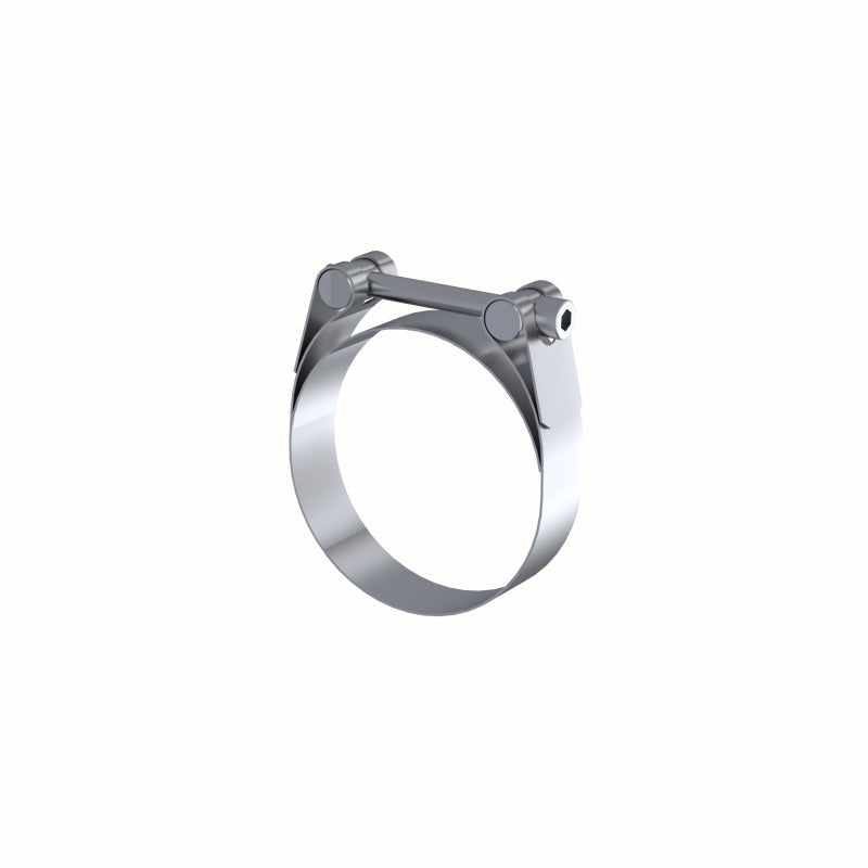 MBRP Universal 2.75in Barrel Band Clamp - Stainless (NO DROPSHIP)-SR1 Performance