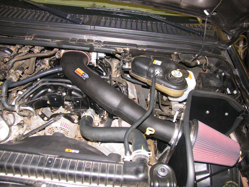 K&N 05-06 Ford F-Series Superduty V10-6.8L Performance Intake Kit-SR1 Performance