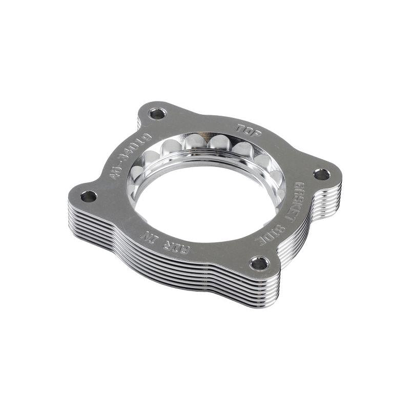 aFe 07-13 Chevrolet Silverado 1500/GMC Sierra 1500 Silver Bullet Throttle Body Spacer - Silver-SR1 Performance