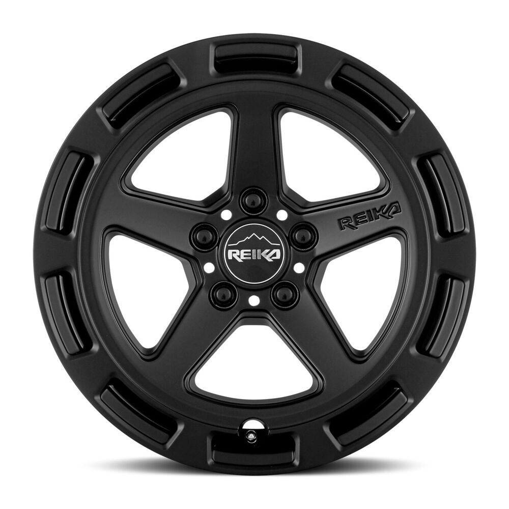 R Teton Satin Black 15x7