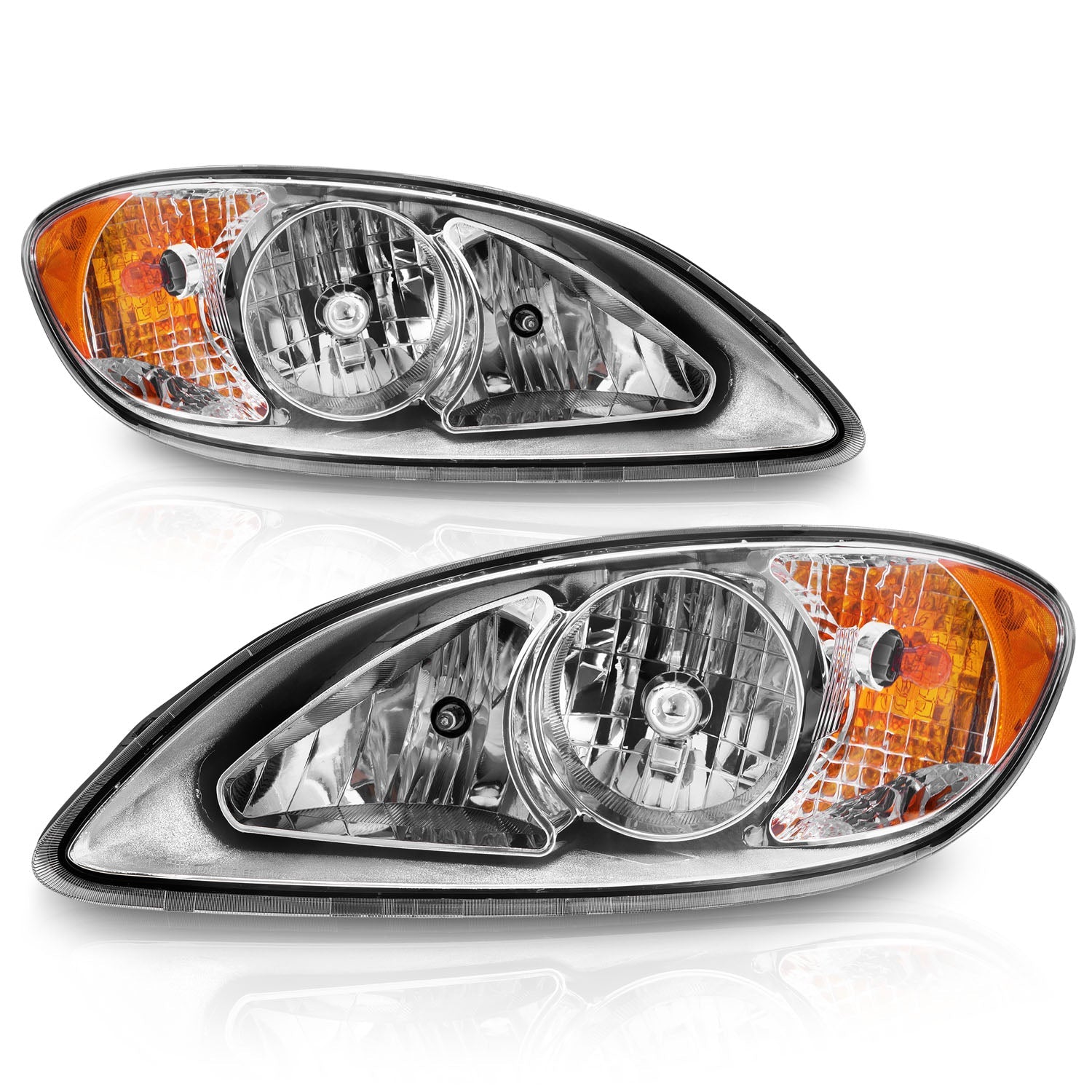 INTERNATIONAL PROSTAR 08-16 CRYSTAL HEADLIGHTS CHROME