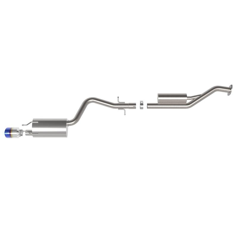 aFe Lexus IS300 01-05 L6-3.0L Takeda Cat-Back Exhaust System- Blue Tip-SR1 Performance