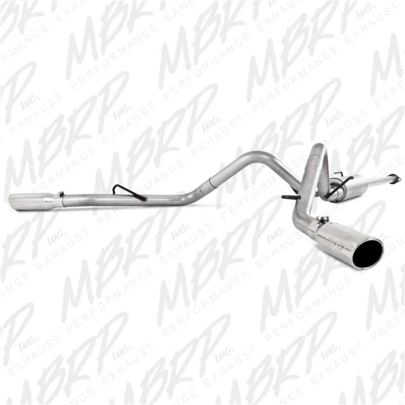 MBRP 05-13 Toyota Tacoma 4.0L EC/CC AL Dual Split Side Cat Back Exhaust-SR1 Performance