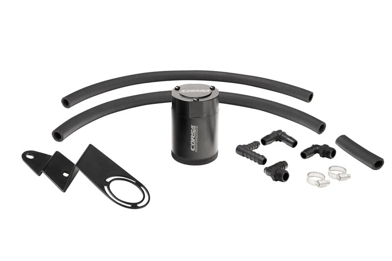 Corsa Performance 2022-2025 Toyota Tundra 4WD 3.4L V6 Aluminum Oil Catch Can with Bracket