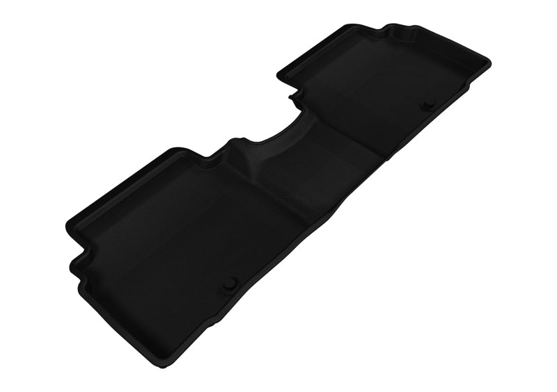 3D MAXpider 2011-2016 Kia Sportage Kagu 2nd Row Floormats - Black-SR1 Performance